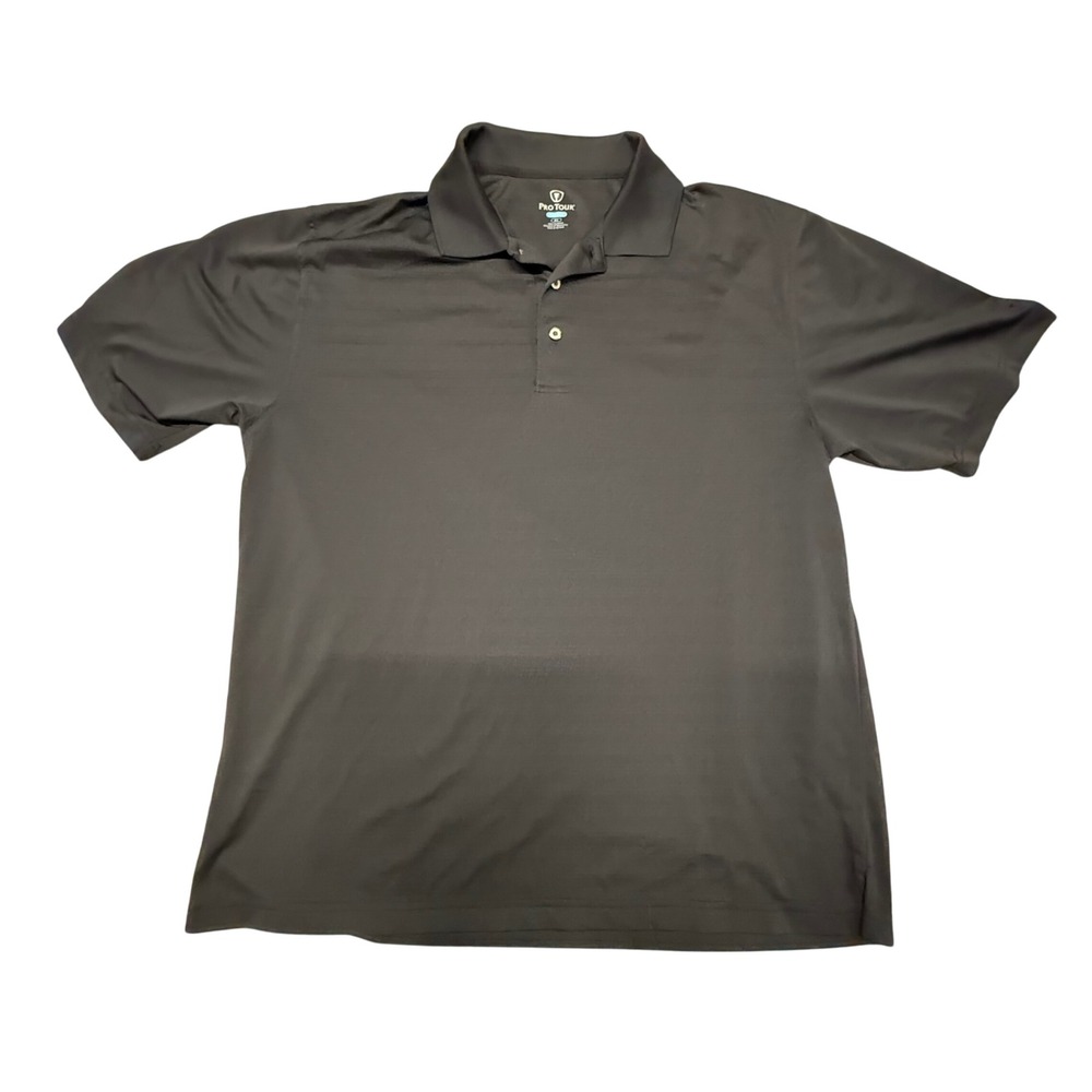Pro Tour Golf Polo‎ Shirt Cool Play Moisture Wicking Athletic XL